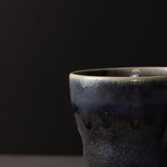 Mug Yunomi 280ml Dark Indigo Glaze V637-C2964