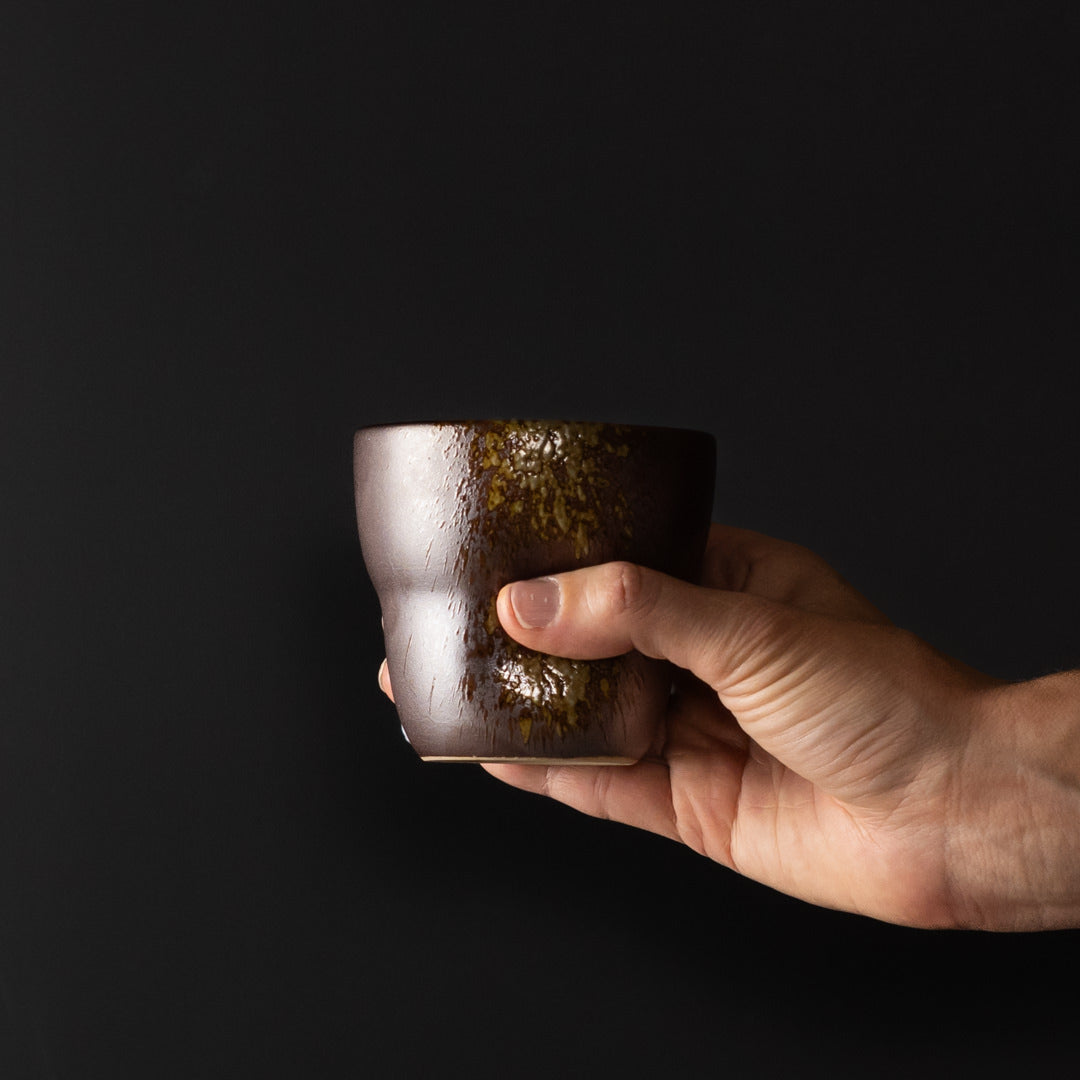 Mug Yunomi 280ml Metallic Splash Glaze V637-C2966