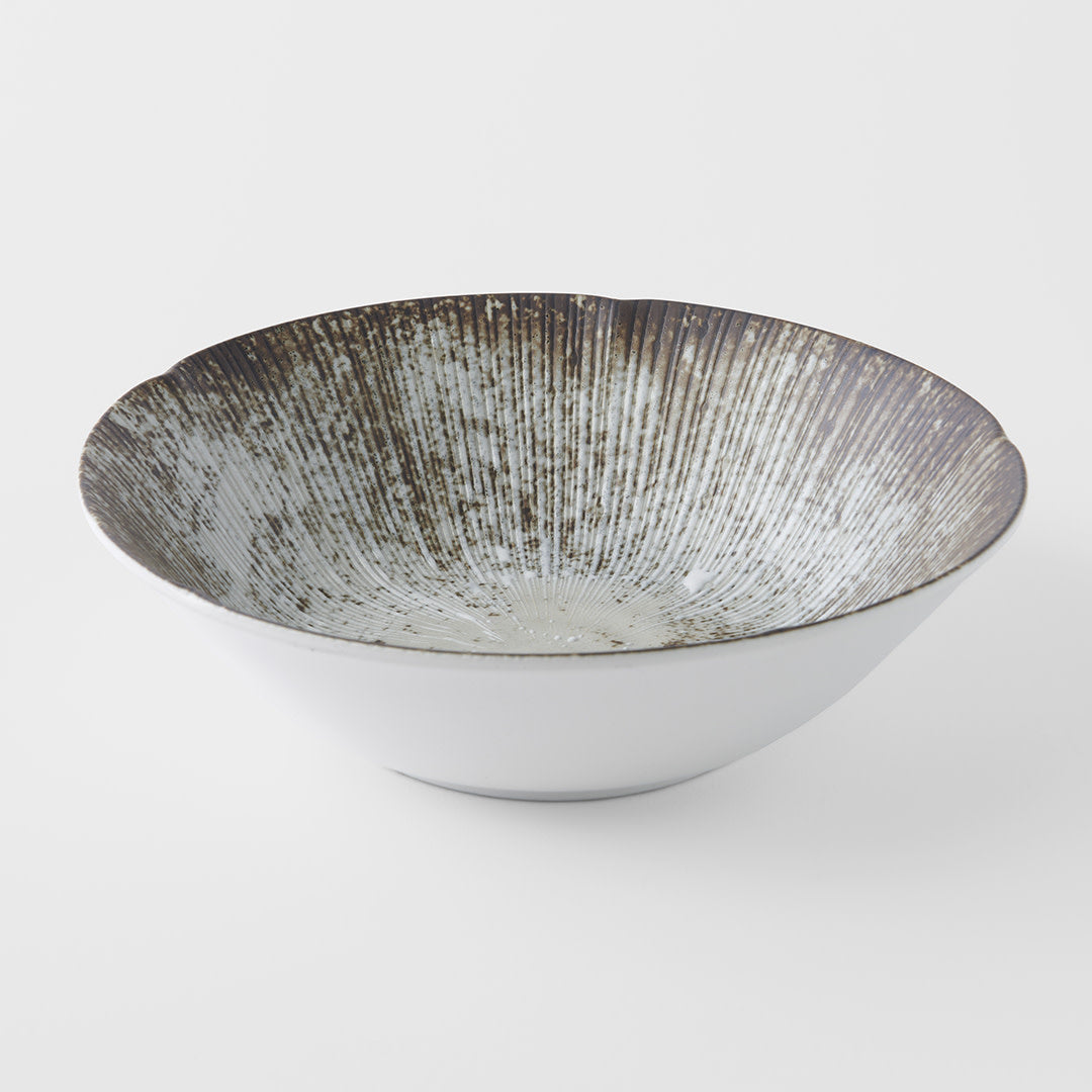 Bowl 21cm Early Snow Glaze V637-C3011