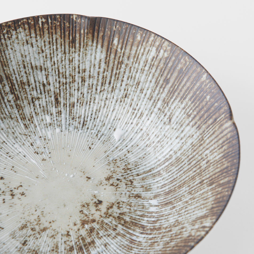 Bowl 21cm Early Snow Glaze V637-C3011