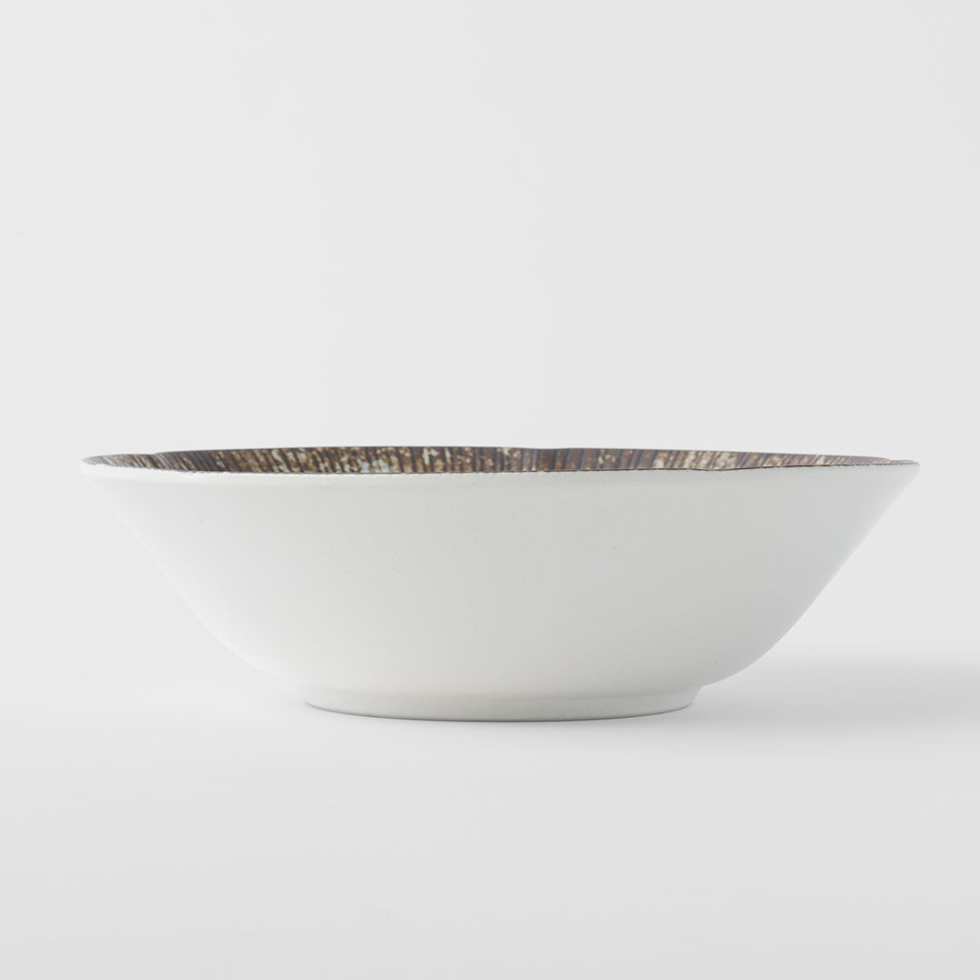 Bowl 21cm Early Snow Glaze V637-C3011