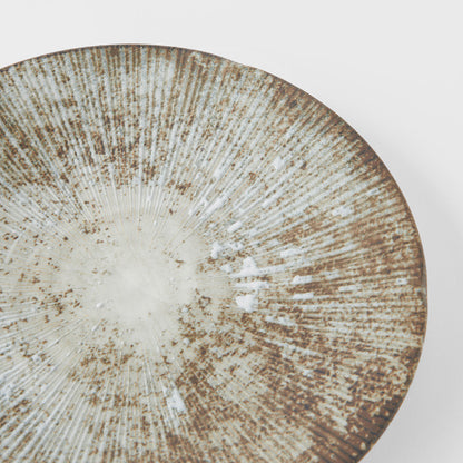Side Plate 22cm Early Snow Glaze V637-C3013