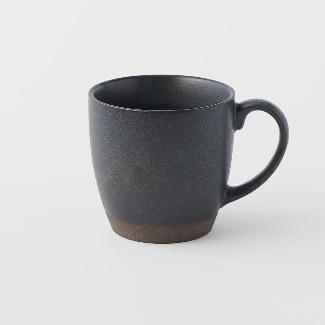 Taiko Mug 265ml Black & Bisque Glaze V637-C3069