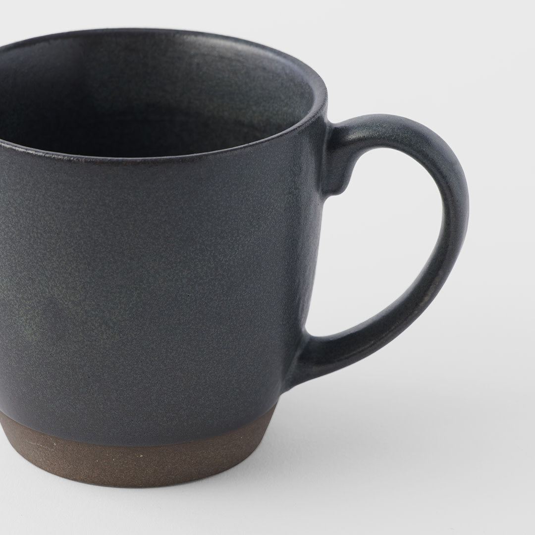 Taiko Mug 265ml Black & Bisque Glaze V637-C3069