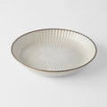 Plate High Rim 22.5cm White Sendan Glaze V637-C3129