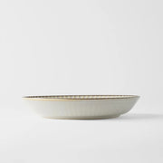 Plate High Rim 22.5cm White Sendan Glaze V637-C3129