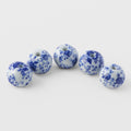 Incense Stand 2.3cm Blue Bloom V637-C3149