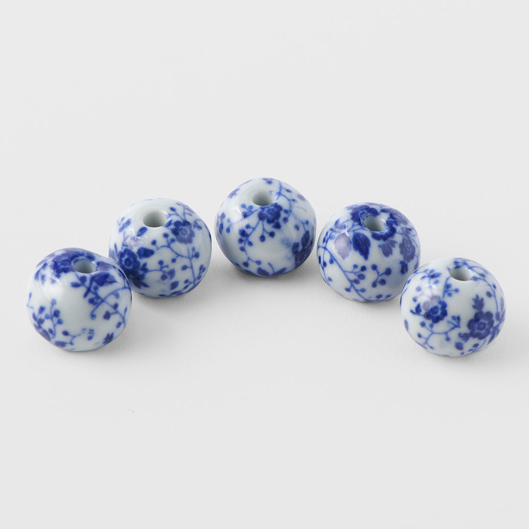 Incense Stand 2.3cm Blue Bloom V637-C3149