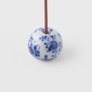 Incense Stand 2.3cm Blue Bloom V637-C3149