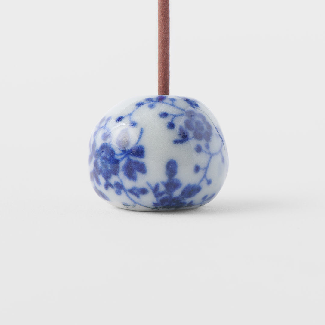 Incense Stand 2.3cm Blue Bloom V637-C3149