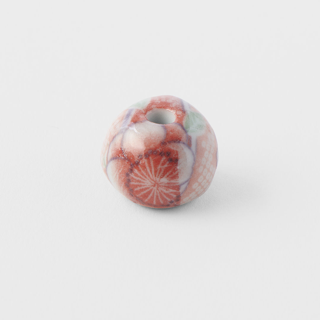Incense Stand 2.3cm Red Chiyogami V637-C3150