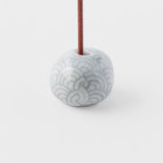 Incense Stand 2.3cm Grey Wave V637-C3151