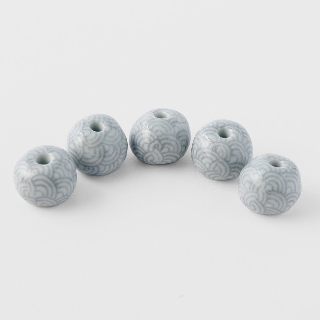 Incense Stand 2.3cm Grey Wave V637-C3151
