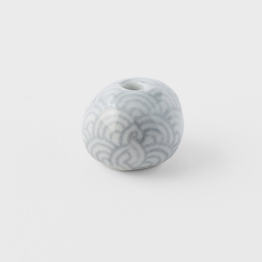 Incense Stand 2.3cm Grey Wave V637-C3151