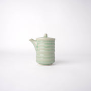 Soy Pot Ribbed 170ml Celadon Glaze V637-C3156