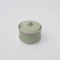 Sugar Pot 5.3cm Ribbed Celadon Glaze V637-C3157
