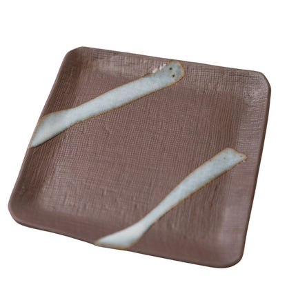 Saucer Apex 12.8cm Cloud Blue Bisque Glaze V637-C3165