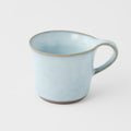 Cup 130ml Swoop Ice Blue Glaze V637-C3169