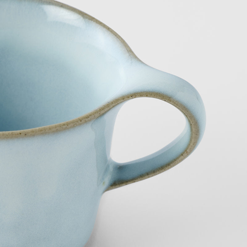 Cup 130ml Swoop Ice Blue Glaze V637-C3169