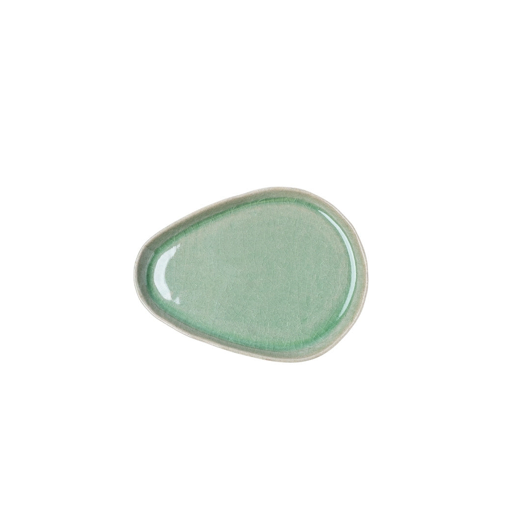 Saucer Arc Green Glaze V637-C3174