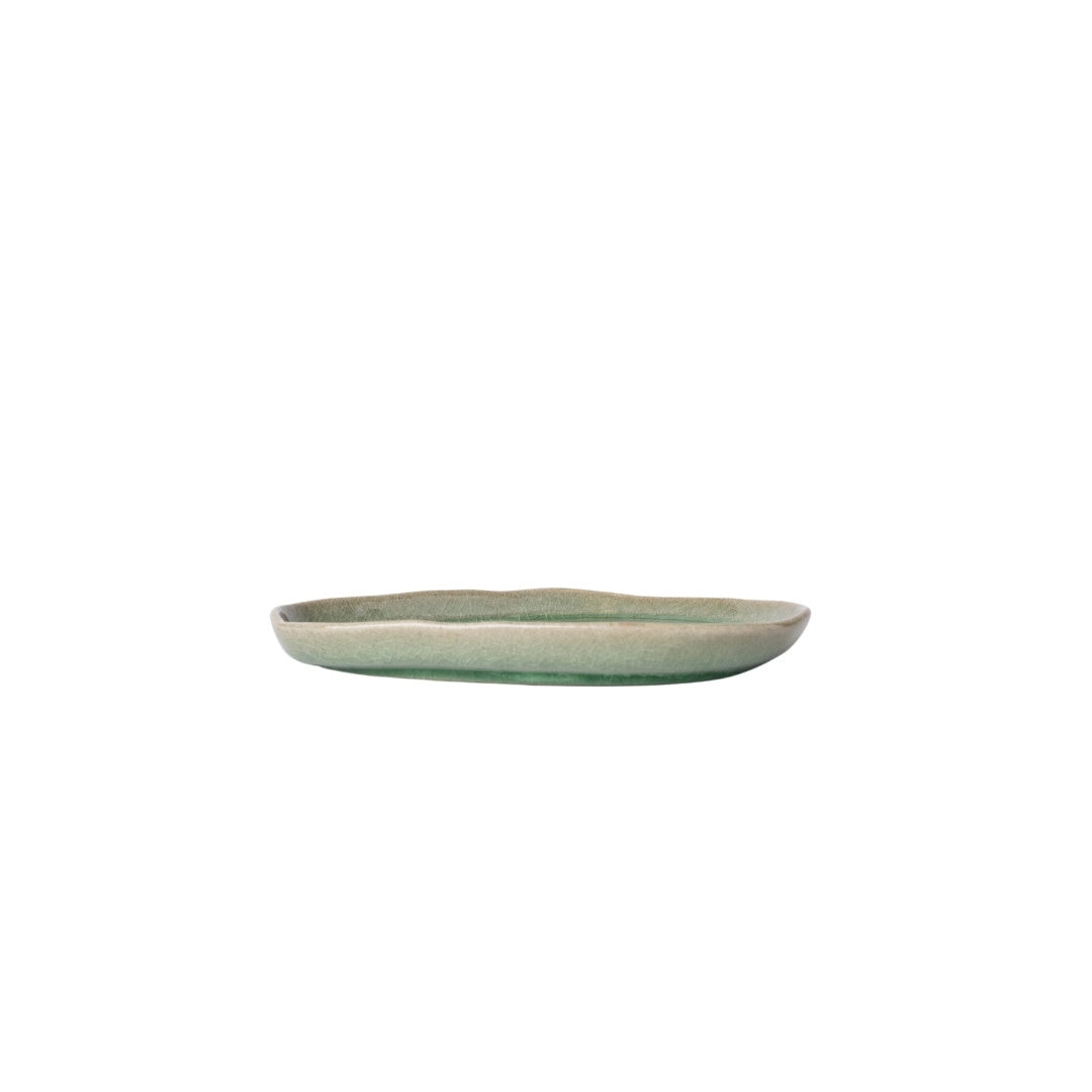 Saucer Arc Green Glaze V637-C3174