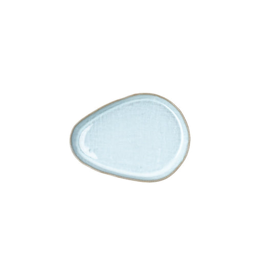Saucer Arc Cloud Blue Glaze V637-C3176