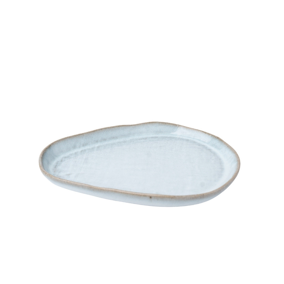 Saucer Arc Cloud Blue Glaze V637-C3176