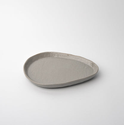 Saucer Arc Grey Glaze V637-C3177