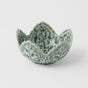 Sauce Dish Leaf 7.5cm Green Glaze V637-C3197