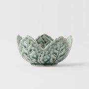 Sauce Dish Leaf 7.5cm Green Glaze V637-C3197