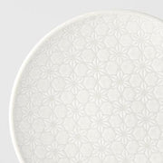 Side Plate 19.5cm White Star Glaze V637-C3255