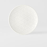 Side Plate 19.5cm White Star Glaze V637-C3255