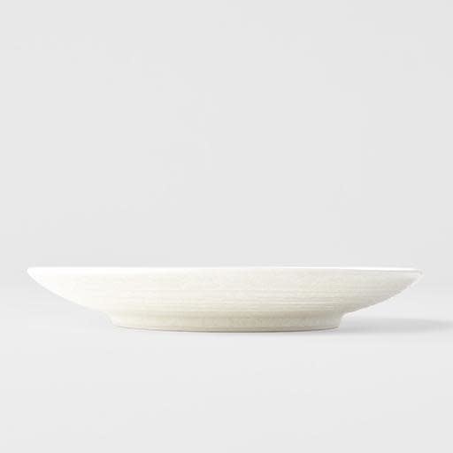 Side Plate 19.5cm White Star Glaze V637-C3255