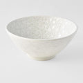 Udon Bowl 19.5cm White Star Glaze V637-C3264