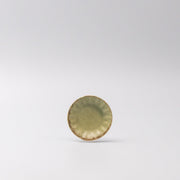 Sauce Dish 8cm Scallop Lime Fade Glaze V637-C3604
