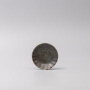 Sauce Dish 8cm Scallop Indigo Fade Glaze V637-C3606