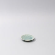 Sauce Dish 8cm Scallop Celadon Gloss Glaze V637-C3608