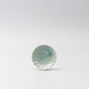 Sauce Dish 8cm Scallop Celadon Gloss Glaze V637-C3608