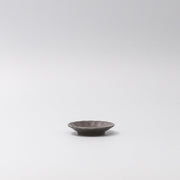 Sauce Dish 8cm Scallop Black Glaze V637-C3610
