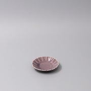 Sauce Dish 8cm Scallop Lilac Gloss Glaze V637-C3614