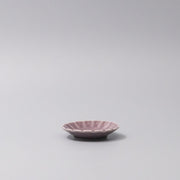 Sauce Dish 8cm Scallop Lilac Gloss Glaze V637-C3614