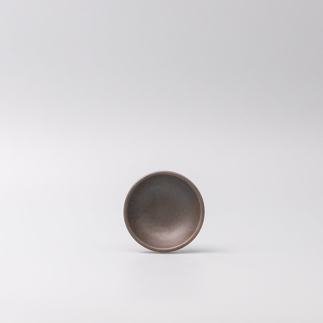 Sauce Dish 8cm Kozara Black Glaze V637-C3619