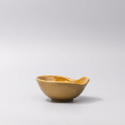 Bowl with Handle 13cm Saffron Gloss Glaze V637-C3630