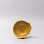 Bowl with Handle 13cm Saffron Gloss Glaze V637-C3630