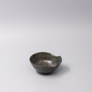 Bowl with Handle 13cm Navy Speckle Glaze V637-C3632