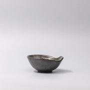 Bowl with Handle 13cm Navy Speckle Glaze V637-C3632