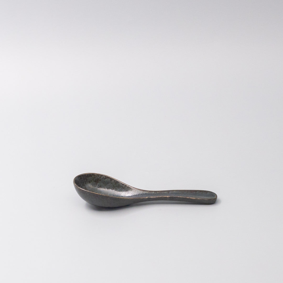Spoon 16cm Dark Blue Glaze V637-C3636