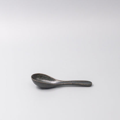 Spoon 16cm Dark Blue Glaze V637-C3636
