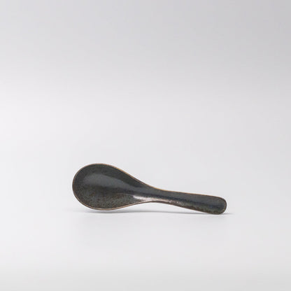 Spoon 16cm Dark Blue Glaze V637-C3636