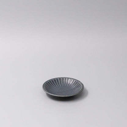 Sauce Dish 9.5cm Sunburst Dark Navy Glaze V637-C3638